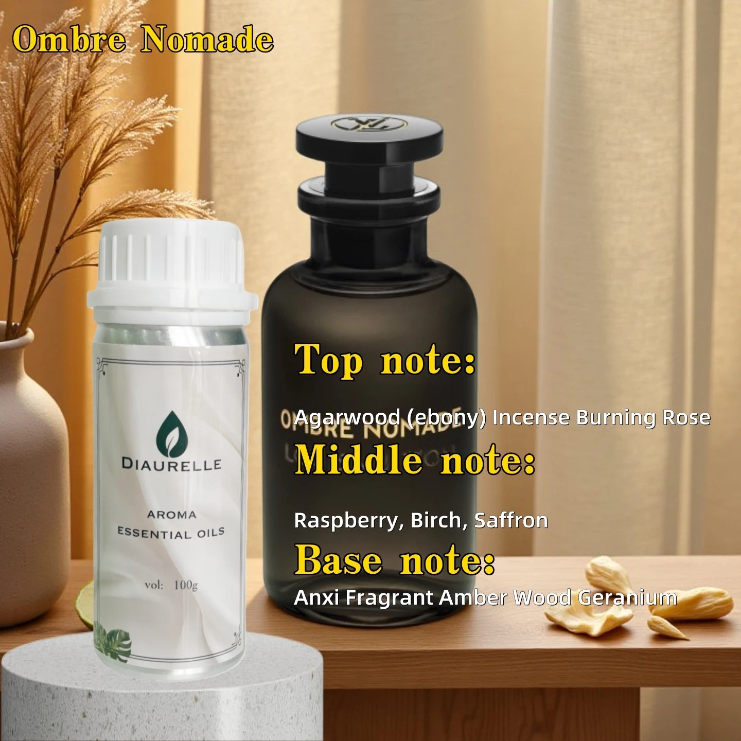Abercrombie 100mL Essential Oil Aromatic Fragrance for Perfume Making Home Aroma Diffuser Air Freshener for Room Scents
