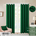 Cortina de panel de 55" x 90" con ojales