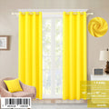 Red Wine Panel Curtain 55" x 90" with Grommets