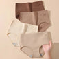 4PCS High Waist Women's Panties Body Shaper Underwear Breathable Cotton Underpants  Plus Size M-5XL Panty Slimming Female Briefs