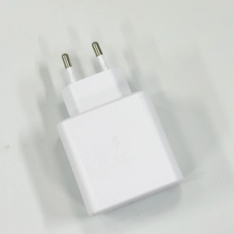 45W Original Samsung Charger Fast Charge Type C Adapter 1.5M Cable for Galaxy S26 S25 Ultra S24 S23 S22 S21 A57 A56 A55 A54 Tab