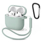 Silicone Cases For Apple Airpods 4 Earphones Accessories Wireless Bluetooth Headset Cover For Apple Air Pods 4 Protective Case