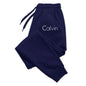 Casual Printed Sports Running Trousers Men Women Autumn Drawstring Long Pants Fitness Solid Sweatpants Unisex Gym Wear