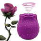 10 Speed Rose Suker Vibrator G-spot Dildo Clitoris Stimulating Sucking Female Sex Toy USB Rechargeable Rose-shaped Mini Massager