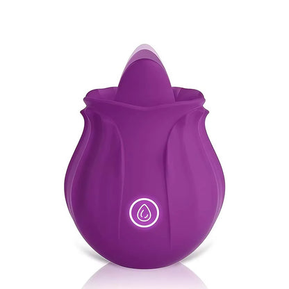 Rose-Sucking Vibrator for Women Nipple Massager Clitoral Vacuum Stimulator Vibrating Female Masturbator Sex Toys for Adults