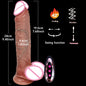 Realistic Dildo Penis Vibrator Heating Telescopic Dick Butt Plug Masturbator Sexy Adult Women Anal Dildos Vibrators Sex Toys 18