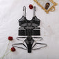 2026 Personalized Spicy Girl Fashion Hollow Perspective Mesh Design Sense Binding Belt Body Shaping jumpsuit