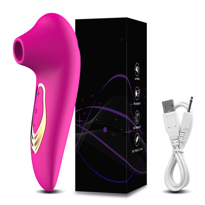 Powerful Vibrator for Women Female Sucker Masturbation Nipple Vacuum Clitoris Stimulator Vibrators for Women Adult Sex Toys 18+