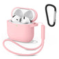 Silicone Cases For Apple Airpods 4 Earphones Accessories Wireless Bluetooth Headset Cover For Apple Air Pods 4 Protective Case