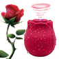 10 Speed Rose Suker Vibrator G-spot Dildo Clitoris Stimulating Sucking Female Sex Toy USB Rechargeable Rose-shaped Mini Massager