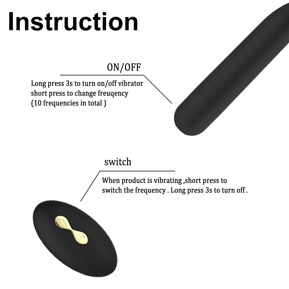 Remote Control Wearable Vibrator Bullet Mini Vibrators Adult Sex Toys For Women G-Spot Clitoris Panties Vibrating Dildo Egg