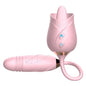 Powerful Rose 3in1 Women Sucking Vibrator Vagina Stimulator Massager Nipple Oral Massager Female Massager Sex Toys