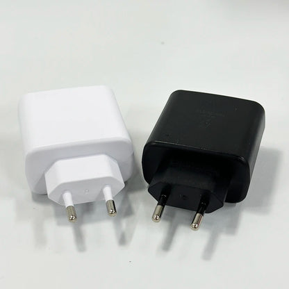 45W Original Samsung Charger Fast Charge Type C Adapter 1.5M Cable for Galaxy S26 S25 Ultra S24 S23 S22 S21 A57 A56 A55 A54 Tab