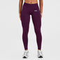 New Women‘s Low Ribbed Band Scrunch Bum Seamless Yoga Pants Gym Leggings Fitness Sweat Wicking Stretch Workout Tights