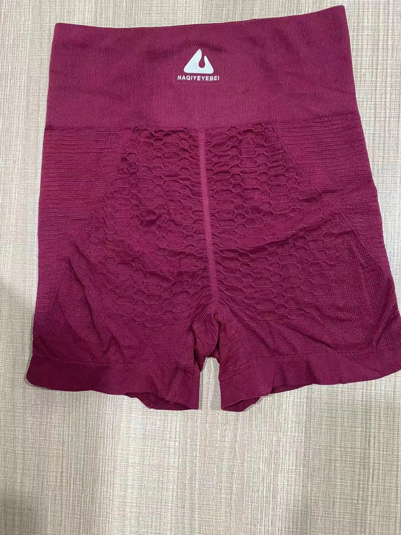 1pcs Women Tight Elasticity Short Female High Waist Workout Shorts Fitness Yoga Lift Butt Short Pant Lady Gym Running Sportswear