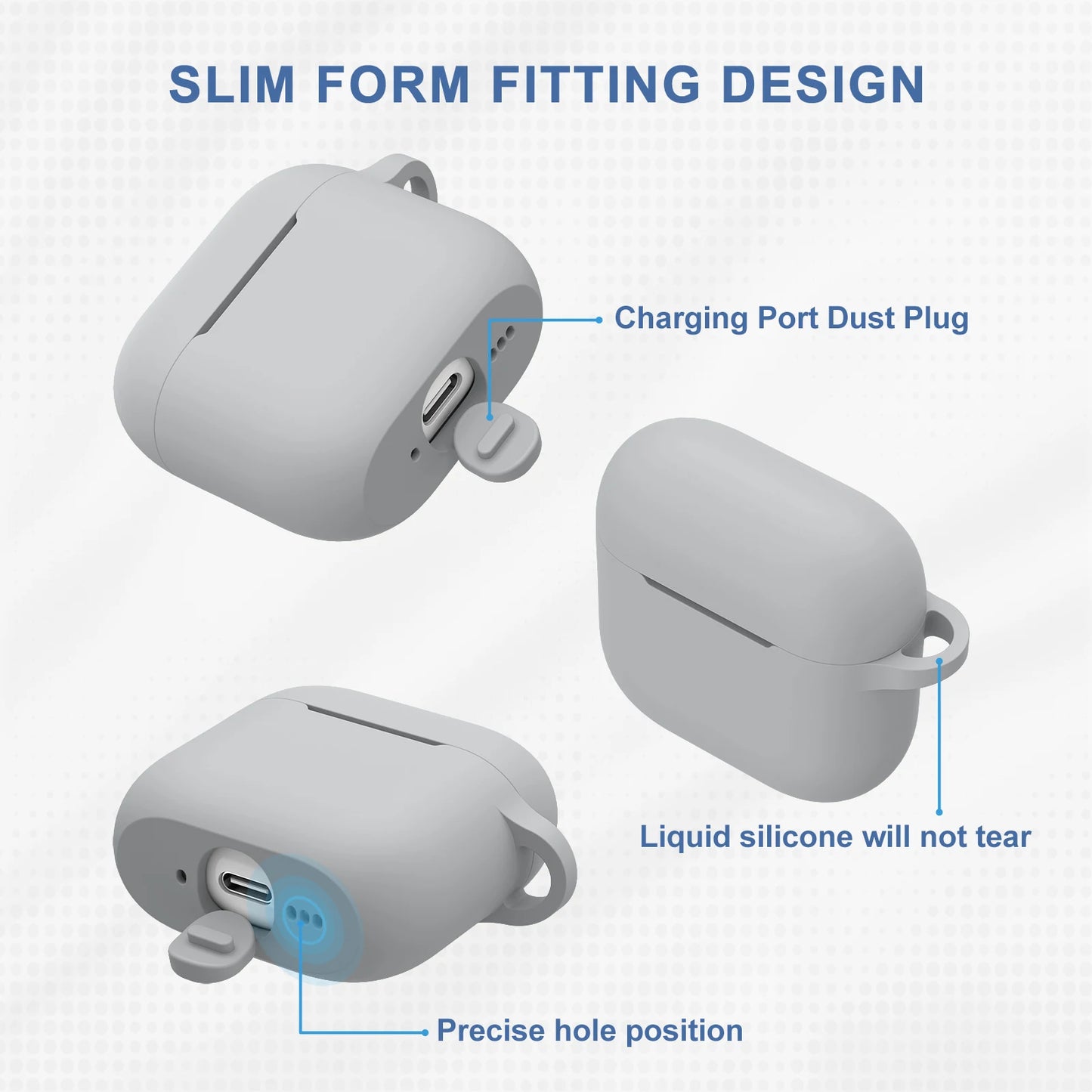 Silicone Cases For Apple Airpods 4 Earphones Accessories Wireless Bluetooth Headset Cover For Apple Air Pods 4 Protective Case