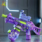 HUIQIBAO Automatic Electric UMP45 Submachine Water Gun Fights Summer Toy Water Outdoor Beach Swimming Pool Toys Adult Kids Gift