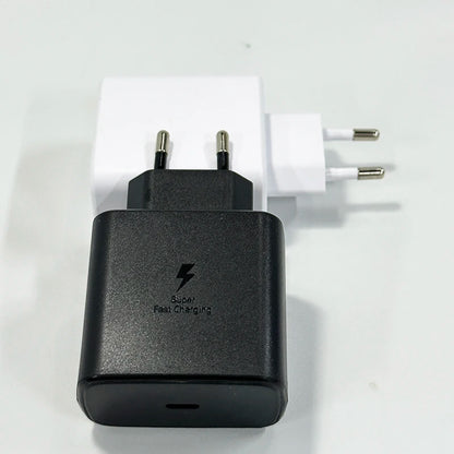 45W Original Samsung Charger Fast Charge Type C Adapter 1.5M Cable for Galaxy S26 S25 Ultra S24 S23 S22 S21 A57 A56 A55 A54 Tab