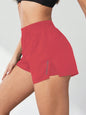 2026 New Style Faux Two-Piece Anti-Exposure Yoga Shorts Sports Shorts Running Fitness Tennis Casual Basic Sports Pants Women's