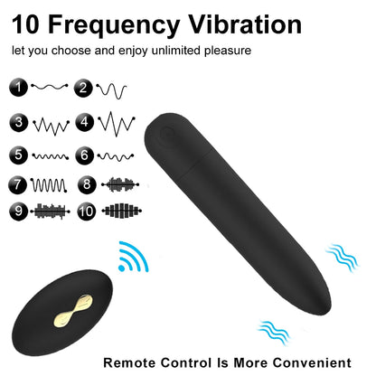 Remote Control Wearable Vibrator Bullet Mini Vibrators Adult Sex Toys For Women G-Spot Clitoris Panties Vibrating Dildo Egg