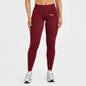New Women‘s Low Ribbed Band Scrunch Bum Seamless Yoga Pants Gym Leggings Fitness Sweat Wicking Stretch Workout Tights