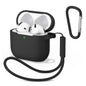 Silicone Cases For Apple Airpods 4 Earphones Accessories Wireless Bluetooth Headset Cover For Apple Air Pods 4 Protective Case