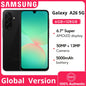 Global Version Samsung Galaxy A26 5G Smartphone Exynos 1380  Processor 6.7" 120Hz Super AMOLED Display 50MP Camera 5000mAh