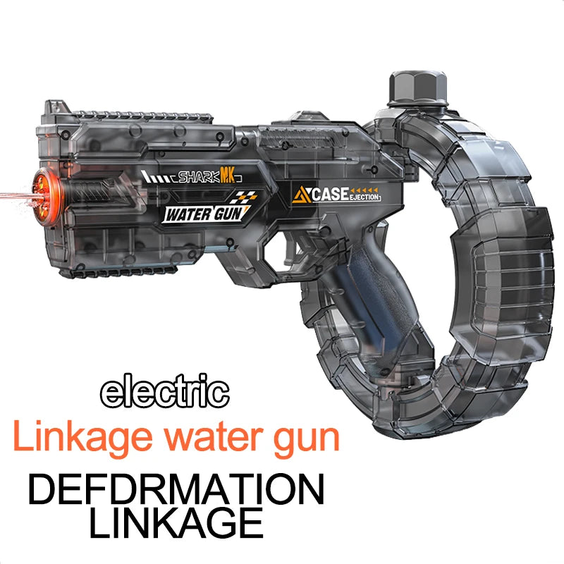 Water Guns Electric For Adults Powerful Squirt Automatic Water Suction Water Blasters Summer Outdoor Beach Toy For boys Kid Gift