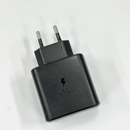 45W Original Samsung Charger Fast Charge Type C Adapter 1.5M Cable for Galaxy S26 S25 Ultra S24 S23 S22 S21 A57 A56 A55 A54 Tab