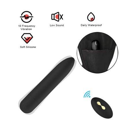 Remote Control Wearable Vibrator Bullet Mini Vibrators Adult Sex Toys For Women G-Spot Clitoris Panties Vibrating Dildo Egg