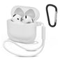 Silicone Cases For Apple Airpods 4 Earphones Accessories Wireless Bluetooth Headset Cover For Apple Air Pods 4 Protective Case