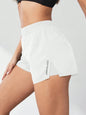 2026 New Style Faux Two-Piece Anti-Exposure Yoga Shorts Sports Shorts Running Fitness Tennis Casual Basic Sports Pants Women's