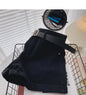 Korean Summer Wide Leg High Waist Denim Shorts With Belt Women Fashion Pocket Hot Pants Streetwear Casual Cowboy Jeans Shorts