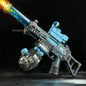 HUIQIBAO Automatic Electric UMP45 Submachine Water Gun Fights Summer Toy Water Outdoor Beach Swimming Pool Toys Adult Kids Gift