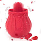 Rose-Sucking Vibrator for Women Nipple Massager Clitoral Vacuum Stimulator Vibrating Female Masturbator Sex Toys for Adults