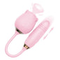 Powerful Rose 3in1 Women Sucking Vibrator Vagina Stimulator Massager Nipple Oral Massager Female Massager Sex Toys
