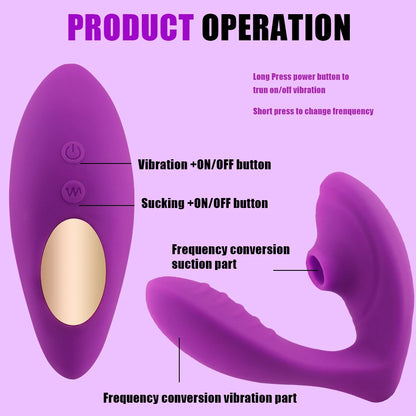 APP Bluetooth Vagina Sucking Vibrator 20 Modes Vibrating Sucker Oral Sex Suction Clitoris Stimulator Erotic Sex Toys for Women