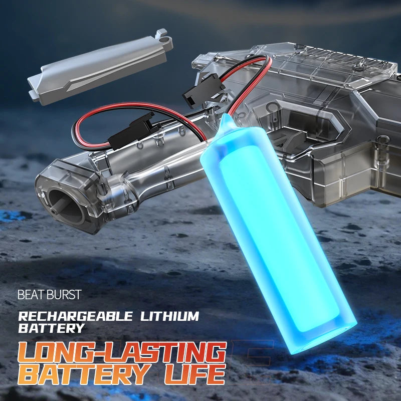 Water Guns Electric For Adults Powerful Squirt Automatic Water Suction Water Blasters Summer Outdoor Beach Toy For boys Kid Gift