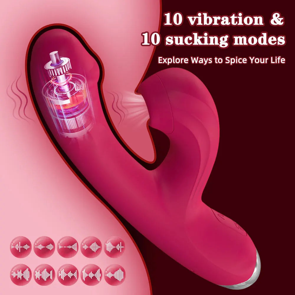 Heating Dildo Vibrator for Women Sucking Vibrator Clitoral G Spot Stimulation Adult Sex Toys for Women Vibrating Finger Sexy