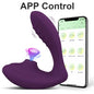 APP Bluetooth Vagina Sucking Vibrator 20 Modes Vibrating Sucker Oral Sex Suction Clitoris Stimulator Erotic Sex Toys for Women
