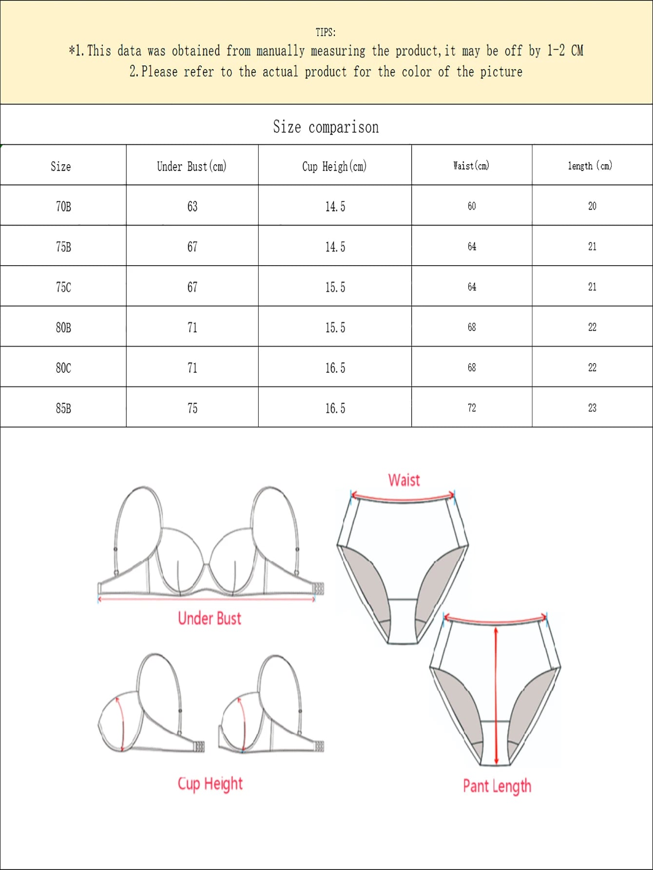 Beautiful Charming Big Red 2-piece Sexy Lingerie Lace Bra Half Cup Gathering Pulling Women's Underwear Set MR3088