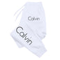 Casual Printed Sports Running Trousers Men Women Autumn Drawstring Long Pants Fitness Solid Sweatpants Unisex Gym Wear