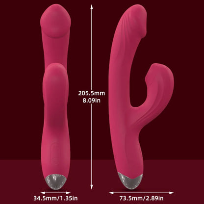 Heating Dildo Vibrator for Women Sucking Vibrator Clitoral G Spot Stimulation Adult Sex Toys for Women Vibrating Finger Sexy