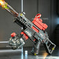 HUIQIBAO Automatic Electric UMP45 Submachine Water Gun Fights Summer Toy Water Outdoor Beach Swimming Pool Toys Adult Kids Gift