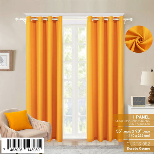 Red Wine Panel Curtain 55" x 90" with Grommets